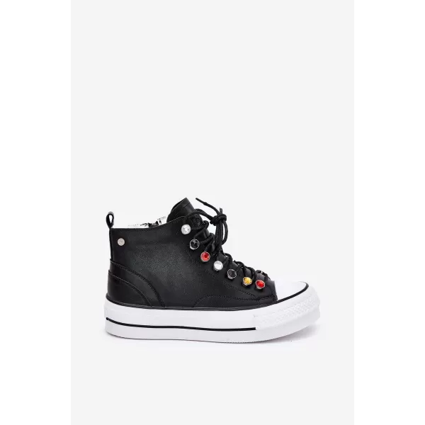  Pantofi de dama GOE RR2N4101 NEGRU 