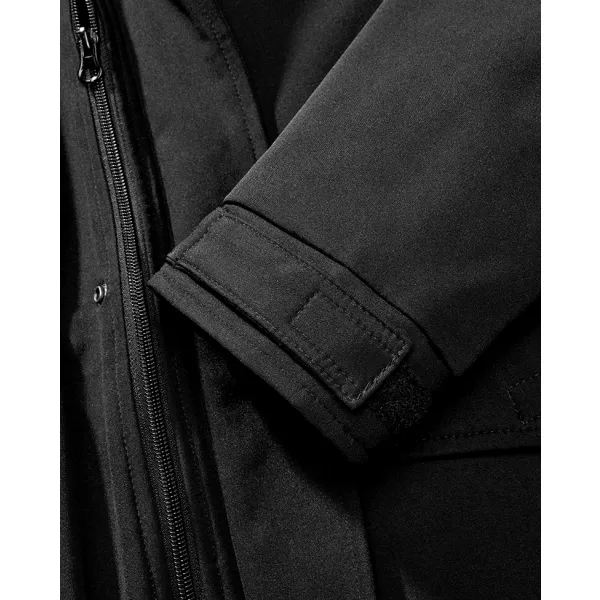  Jachetă softshell pentru bărbați BRANDIT 3208 NEGRU 