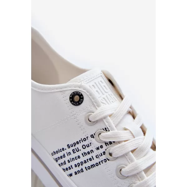  Adidași bărbați BIG STAR LL174204 WHITE Pantofi Big Star 