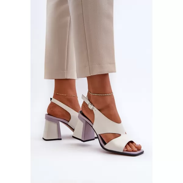  Sandale de dama D&A MR38-153 ALB 