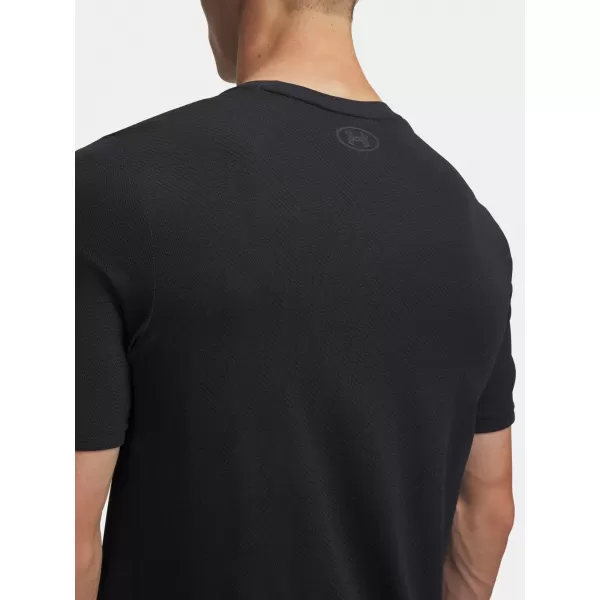  Tricou bărbați VANISH SEAMLESS NOVELTY SS 6010603-001 NEGRU Under Armour 