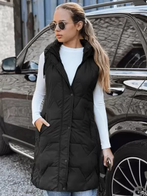 Palton de damă DSTREET TY5269 NEGRU
