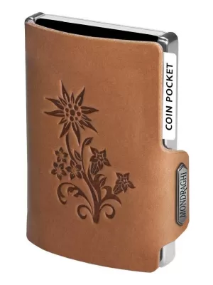 Portofel MONDRAGHI Silhouette Edelweiss CARAMEL
