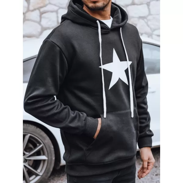  Hanorac pentru bărbați DSTREET BX5924 NEGRU 