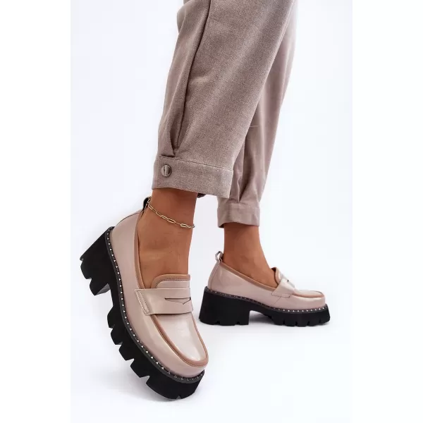  Mocasini de dama D&A MR870-32 BEJ 