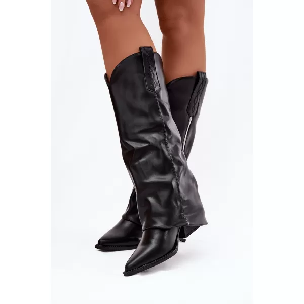  Cizme de dama BOTO PALIRA 40676 NEGRU 