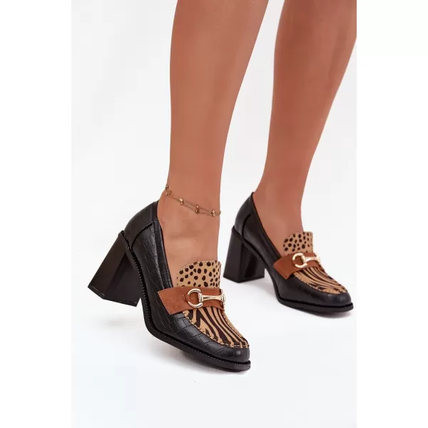  Pantofi de dama cu toc BOTO NOVELLA 39308 CĂMILĂ 