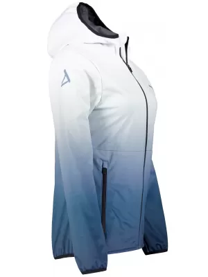 Jachetă softshell premium pentru femei ALTISPORT VOJ/ALW126JACK01 BLEUMARIN/ALB