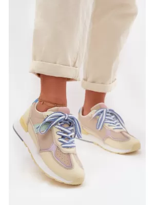 Adidași de damă BOTO KELIRA 42052 GALBEN