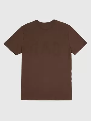 Tricou pentru bărbați GAP LOGO TEE 856659-39 MARO ÎNCHIS