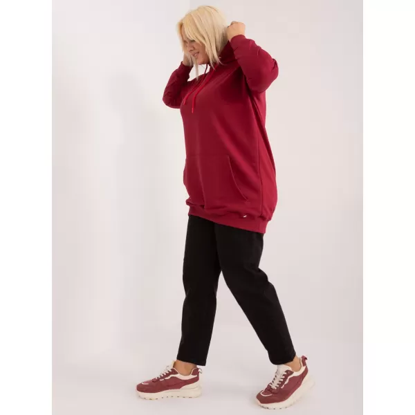  Hanorac de dama BASIC FEEL GOOD RV-BL-6338.19X BURGUNDIA 