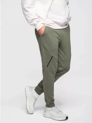 Pantaloni de trening pentru bărbați OMBRE OM-PASK-0280 MĂSLINE