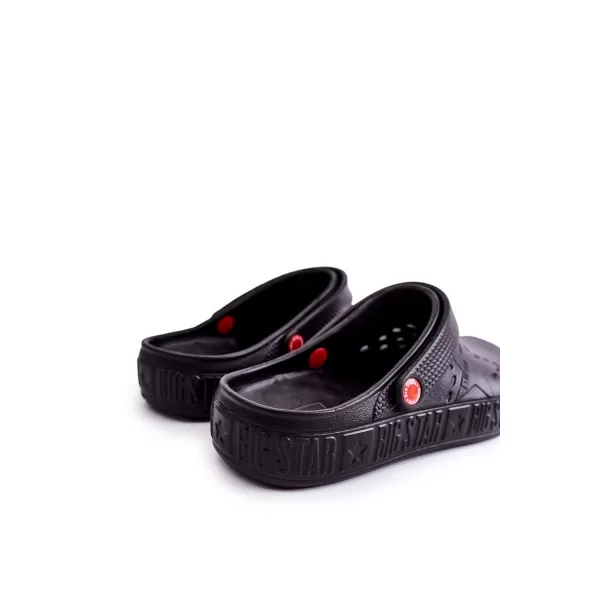  Papuci barbati BIG STAR II175001 NEGRI Pantofi Big Star 