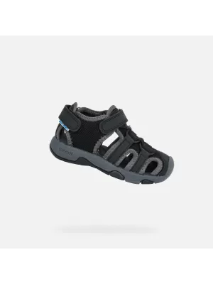 Sandale pentru baieti GEOX MULTY B650FA05014C9999 NEGRU