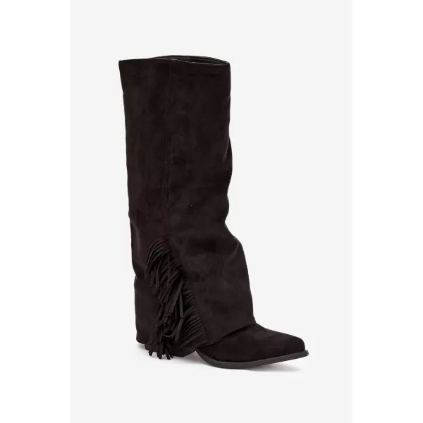  Cizme de dama BOTO ZALIA 38588 NEGRU 