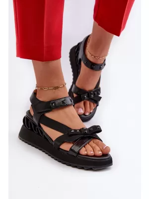 Sandale de dama D&A CR956 NEGRU