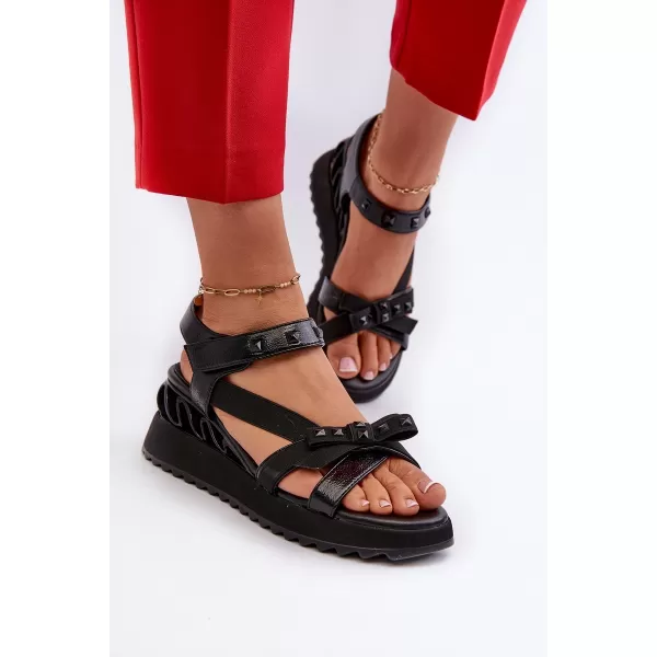  Sandale de dama D&A CR956 NEGRU 