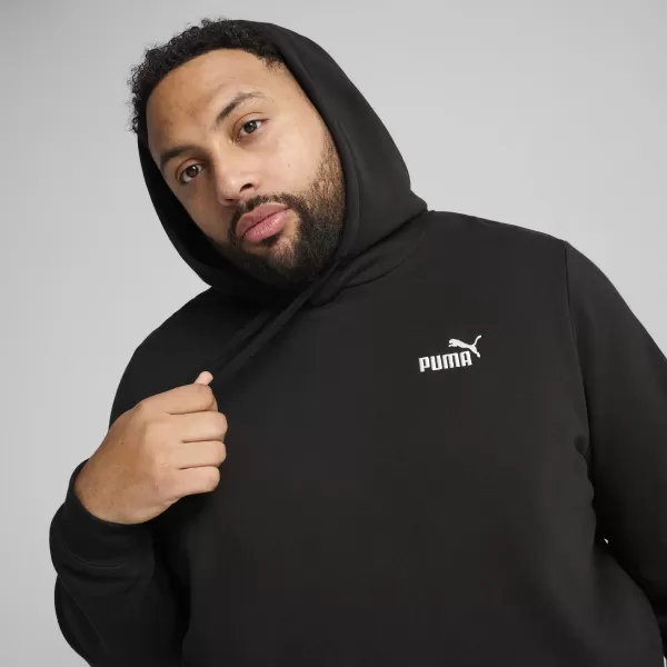  Hanorac pentru bărbați PUMA ESS SMALL NO. 1 LOGO HOODIE 682574-01 PUMA NEGRU 