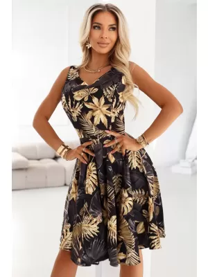 Rochie NUMOCO 114-18 FRUNZE DE AUR