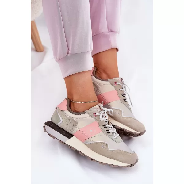  Adidași de damă BIG STAR RR274243 ROZ/GRI Pantofi Big Star 