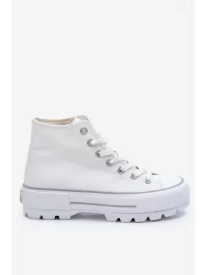 Adidași de damă BIG STAR LL274156 WHITE Pantofi Big Star