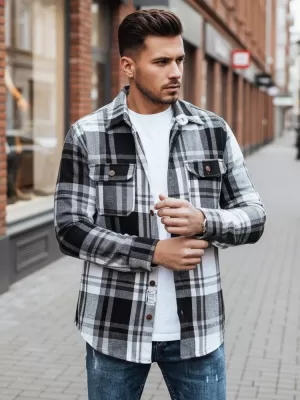 Cămașă pentru bărbați DSTREET DX2675 NEGRU