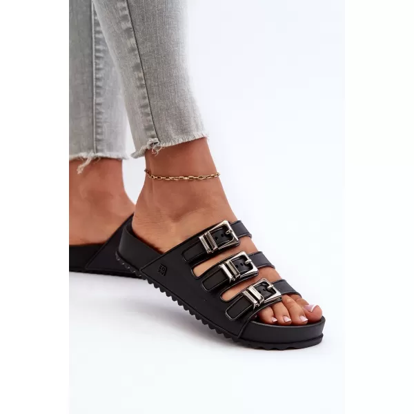  Papuci de damă ZAXY JJ285058 NEGRU 