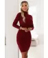 Rochie NUMOCO 652-1 BURGUNDIA