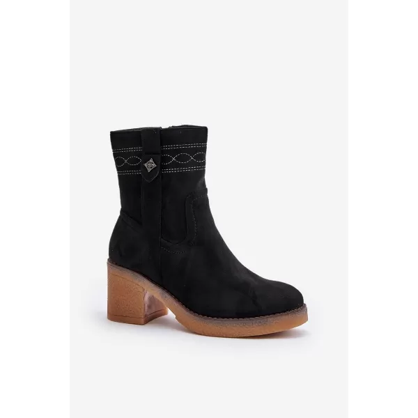  Pantofi de dama BOTO VAILIA 33844 NEGRU 