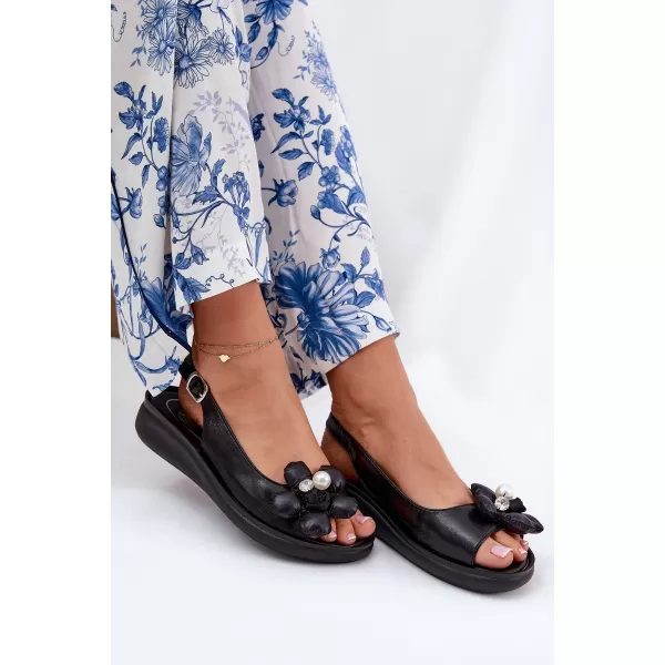  Sandale de dama BOTO DIVONNE 36735 NEGRU 