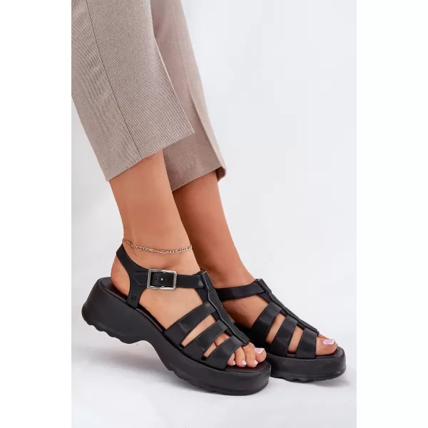  Sandale de dama ZAXY RR285117 NEGRU 