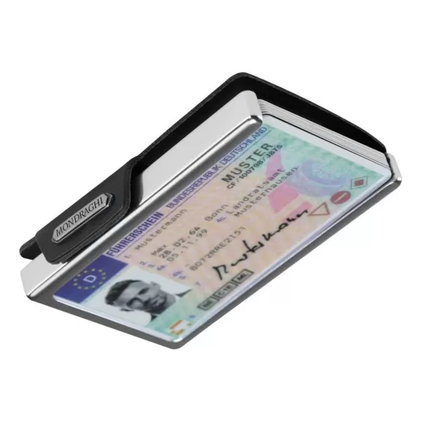  Portofel MONDRAGHI Silhouette Edelweiss NEGRU 