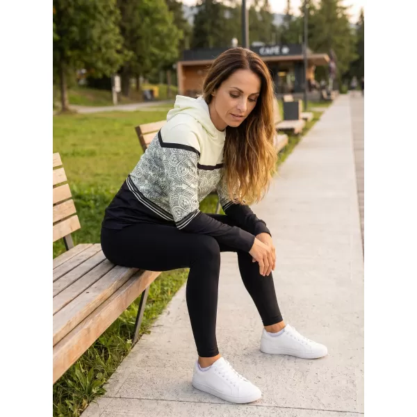  Hanorac funcțional premium pentru femei ALTISPORT VOJ/ALW023MI01 ALB 