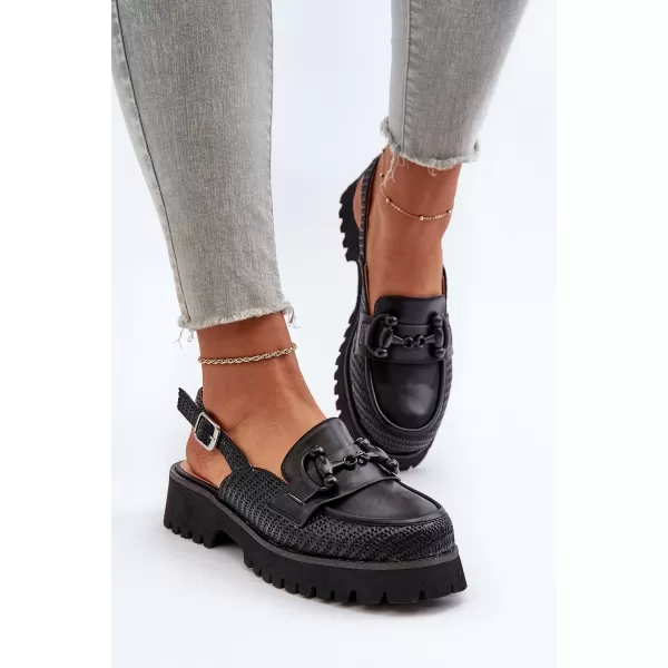  Sandale de dama D&A MR38-656 NEGRU 
