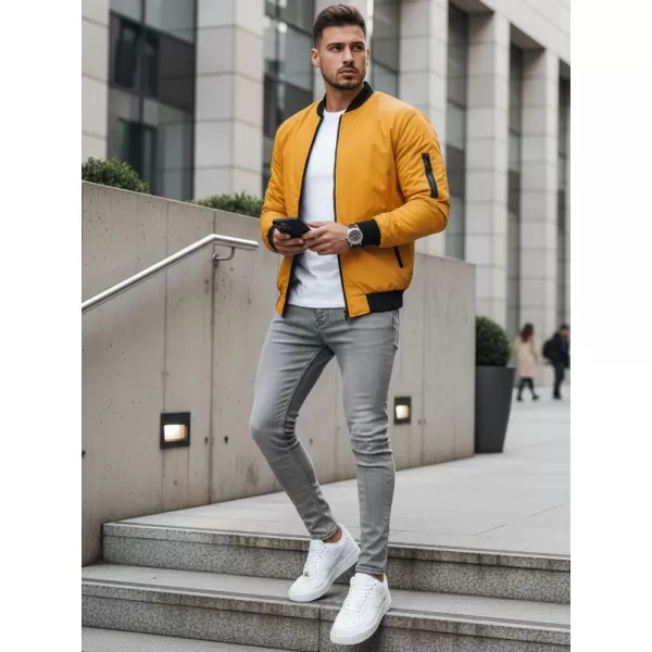  Jachetă pentru bărbați DSTREET TX3825 CARAMEL 