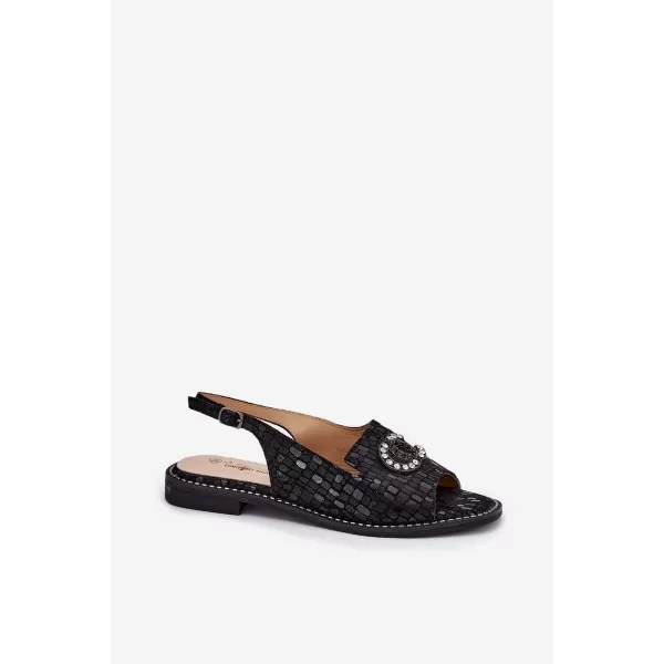  Sandale de dama S.BARSKI KV51-096 NEGRU 