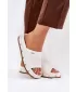 Papuci dama BIG STAR RR274216 WHITE Pantofi Big Star