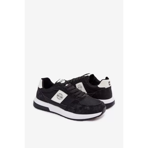  Adidași bărbați BIG STAR TT174352 BLACK Pantofi Big Star 