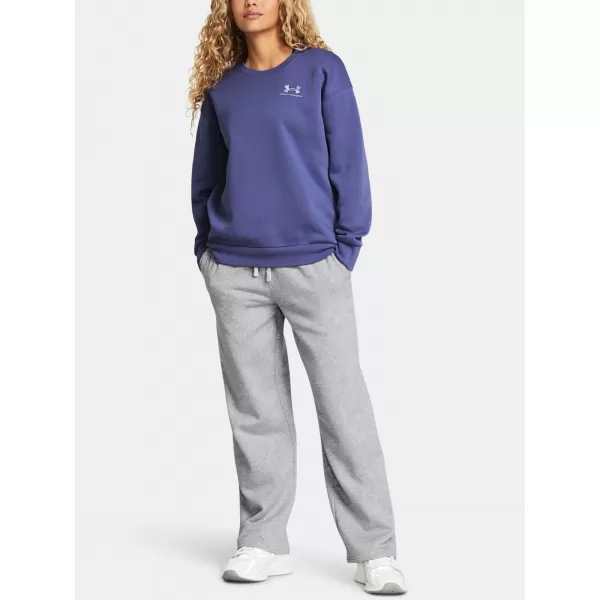  Pantaloni sport de damă UNDER ARMOUR UA RIVAL FLC STRAIGHT PANT 1381847-011 GRI 