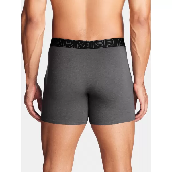  Pantaloni scurți pentru bărbați UNDER ARMOUR M PERF COTTON 6IN 1383889-025 GRI 