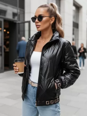 Geaca de dama DSTREET TY5292 NEGRU