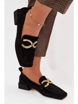 Mocasini de dama D&A CR61-3115 NEGRU