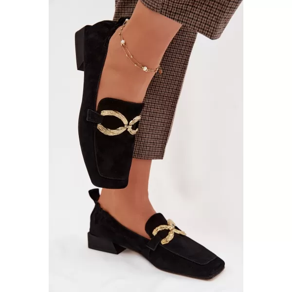  Mocasini de dama D&A CR61-3115 NEGRU 