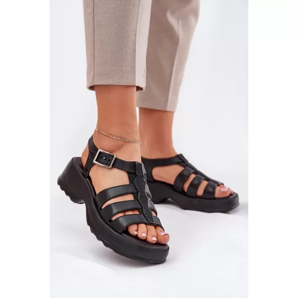  Sandale de dama ZAXY RR285117 NEGRU 