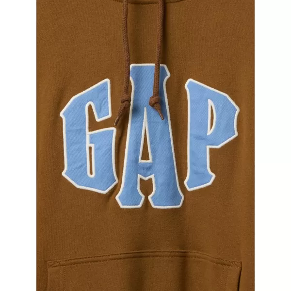  Hanorac pentru bărbați GAP LOGO PULLOVER HOODIE 744728-03 MARO STRĂLUCITOR 