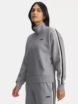Hanorac de dama UNDER ARMOUR ICON HWT FLEECE HZ 6004850-011 GRI