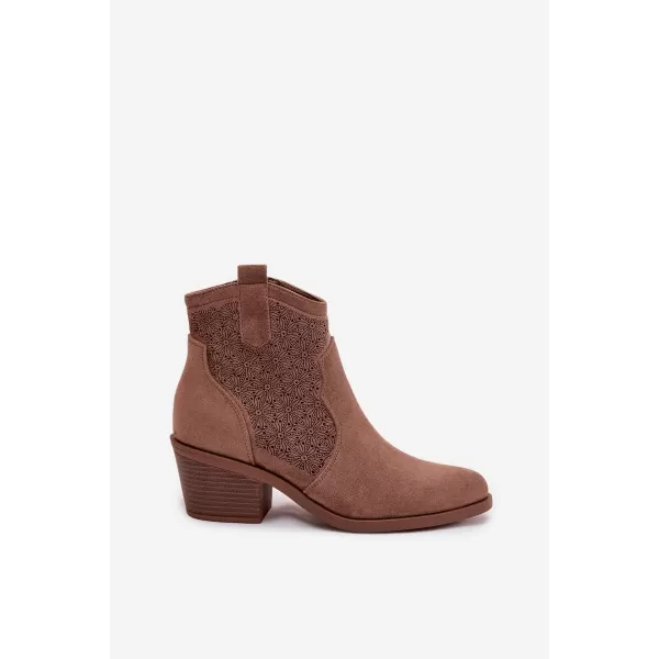  Pantofi de dama S.BARSKI HY61-8013 CAFEA 