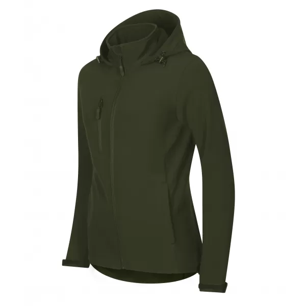  Jachetă softshell pentru femei ALTISPORT NoPrint NP/ALW945 MILITAR 