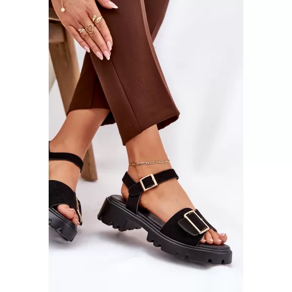 Sandale de dama BOTO GOFIELLE 36139 NEGRU 