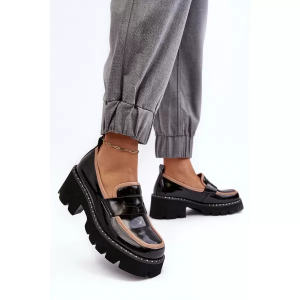  Mocasini de dama D&A MR870-32 NEGRU 